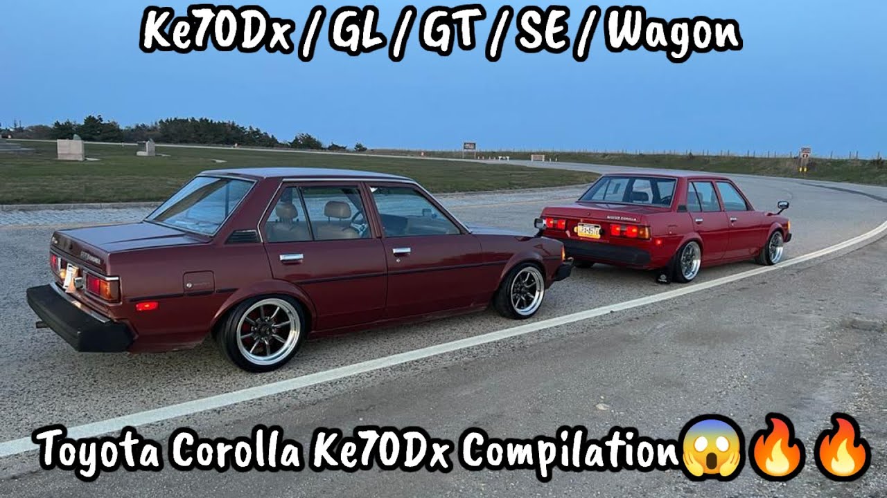 🇯🇵 Toyota Corolla KE70: El Álbum de Fotos Definitivo del Ícono JDM (1980 - 1983) | Ke70 Retro 
