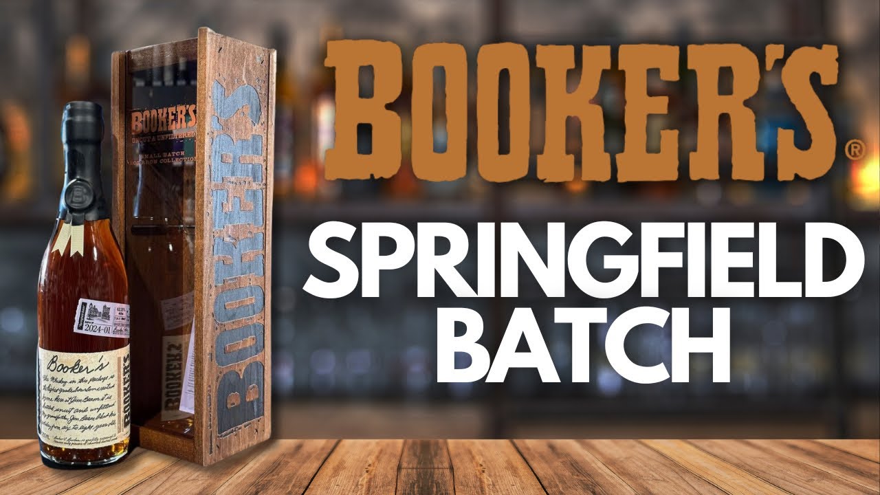 NEW Booker's Bourbon Springfield Batch 2024-01 FIRST IMPRESSIONS