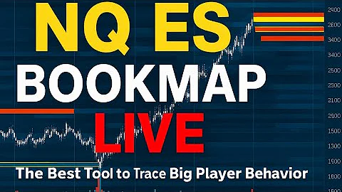 NQ & ES BOOKMAP LIVE | Nasdaq Futures | S&P 500 Futures | Live Trading #liveES #liveNQ #liveESNQ