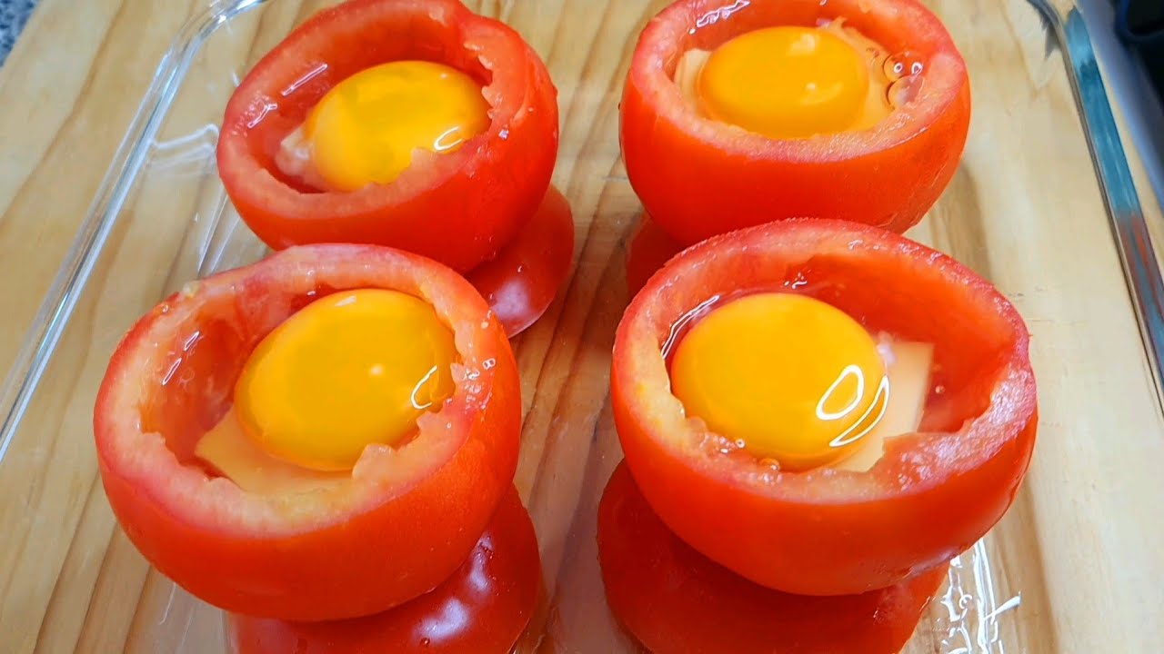 دروستکردنی خواردنێکی زۆر ئاسان به تەماتە و هێلکە