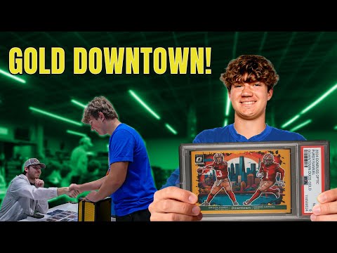 I Bought a Massive GOLD DOWNTOWN At Cards HQ Trade Night!!! 🔥🔥🔥