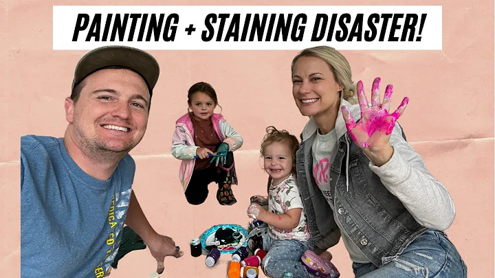 The Stately Tudor Update: DIY Painting, Mudding, Staining DISASTER and Backyard Plans