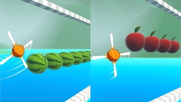 Swing Slice! Very Satisfying And Relaxing ASMR Slicing Game