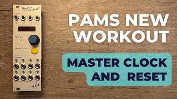 PAMs as master clock and reset