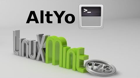 Install AltYo (drop-down command line terminal) in Linux Mint / Ubuntu