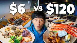 $6 vs $120 Buffet in Korea