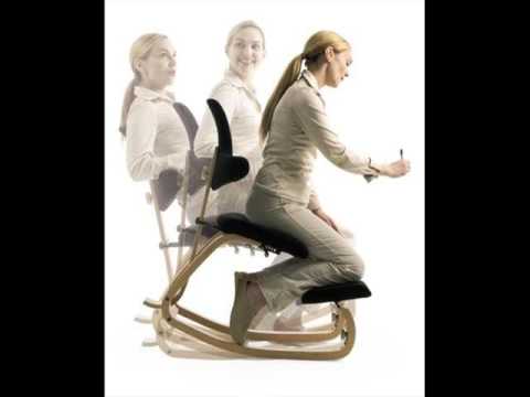 ergonomic kneeling chairs relax the back youtube