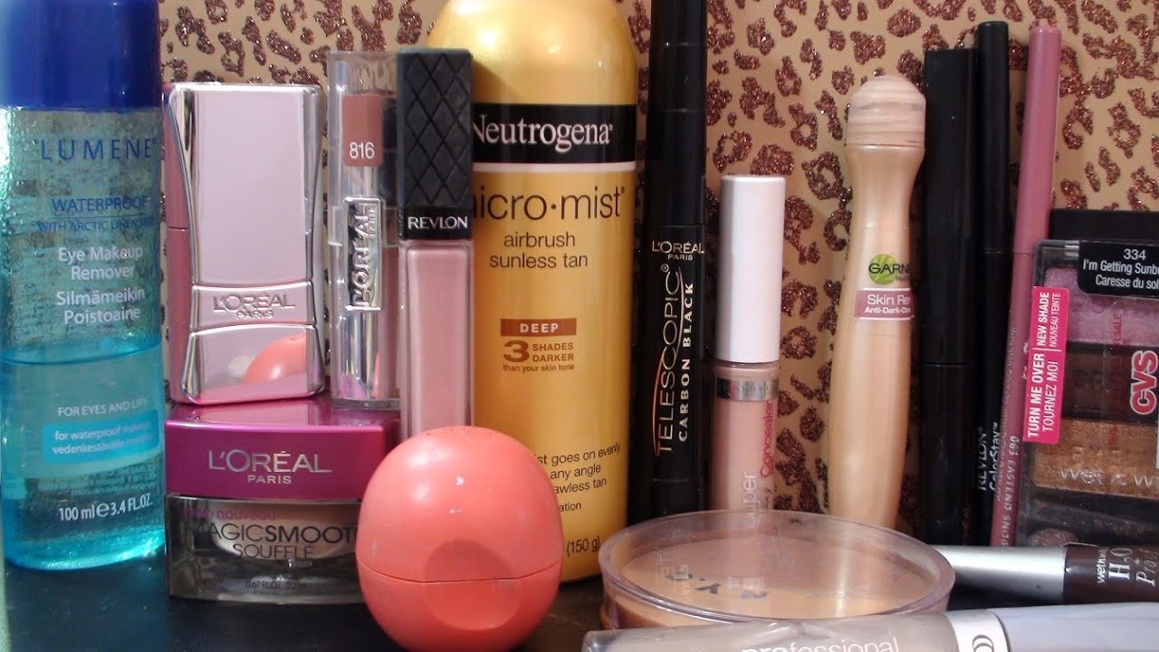 All time favorites: Drugstore Makeup (inexpensive)