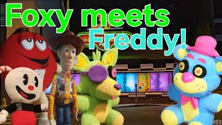 Randomsonicbolt Foxy Meets Freddy