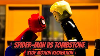 LEGO Spectacular Spider-Man: “Spider-Man vs Tombstone” - Stop Motion Recreation