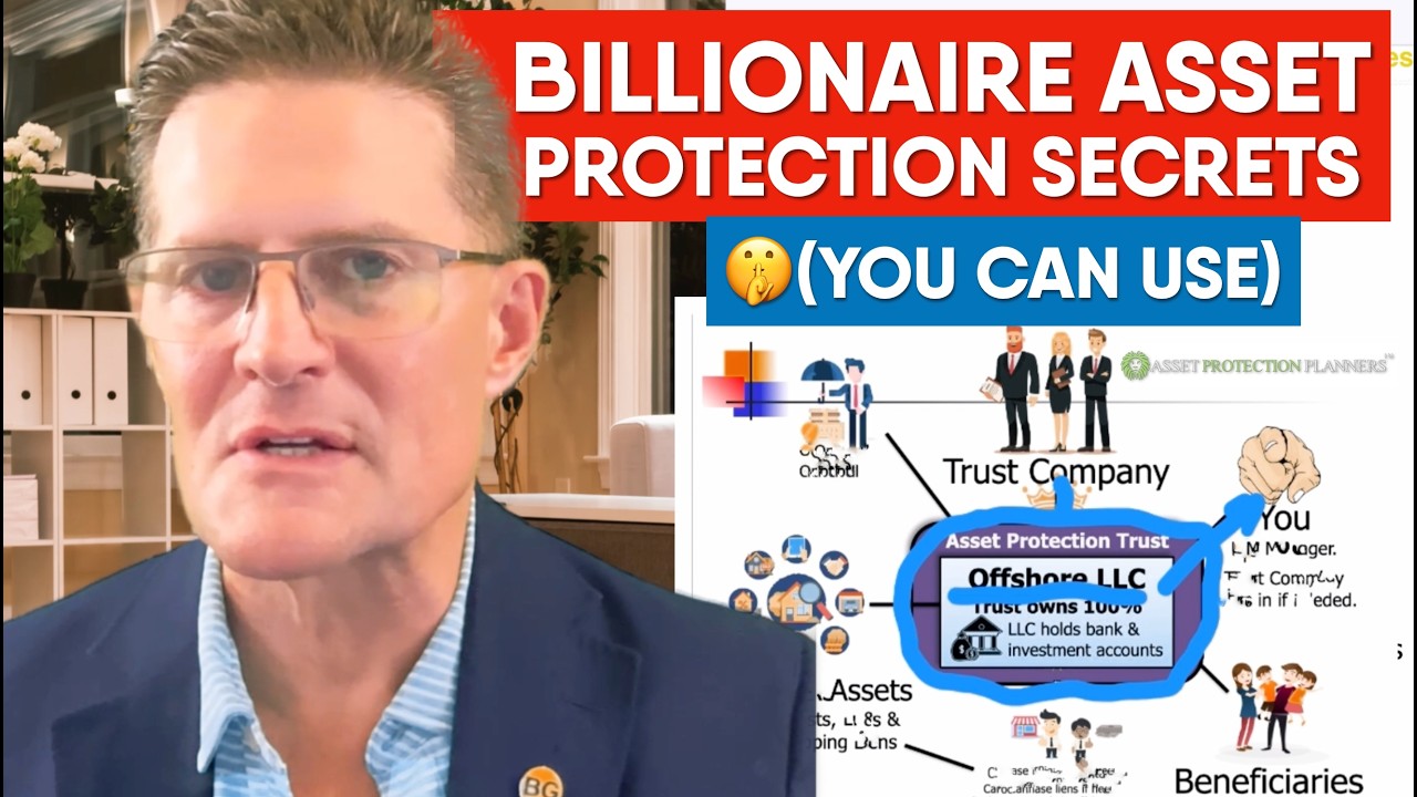 😱 The Secrets Billionaires Use to Protect Their Assets You Can Use