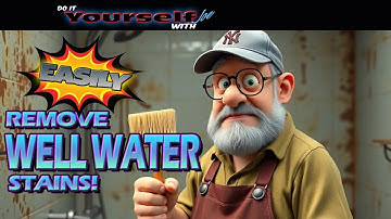 How to Remove Rust Stains, Well Water Stains