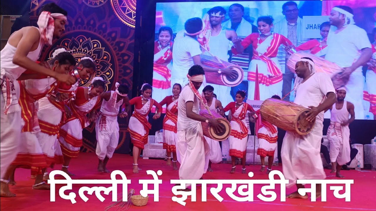 Jharkhand cultural dance in Delhi // NYF 2022 //Vision India 🇮🇳 YouTube