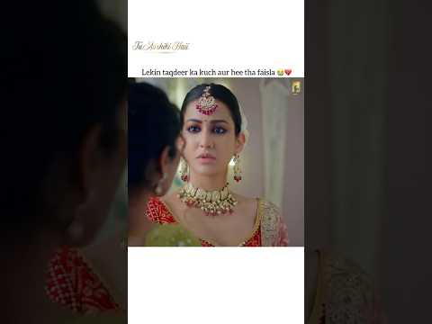 And then destiny betrayed them💔 #TuAashikiHaii #abhishekkumar #AmandeepSidhu #sargunmehta