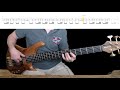 Iron Maiden - The Trooper Bass Cover with Playalong Tabs in Video