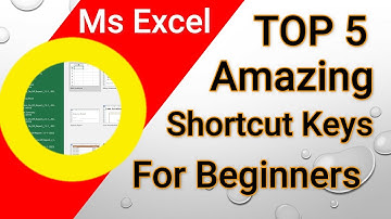 5 Awesome and Easy  Excel Shortcuts to Save You Hours of Time