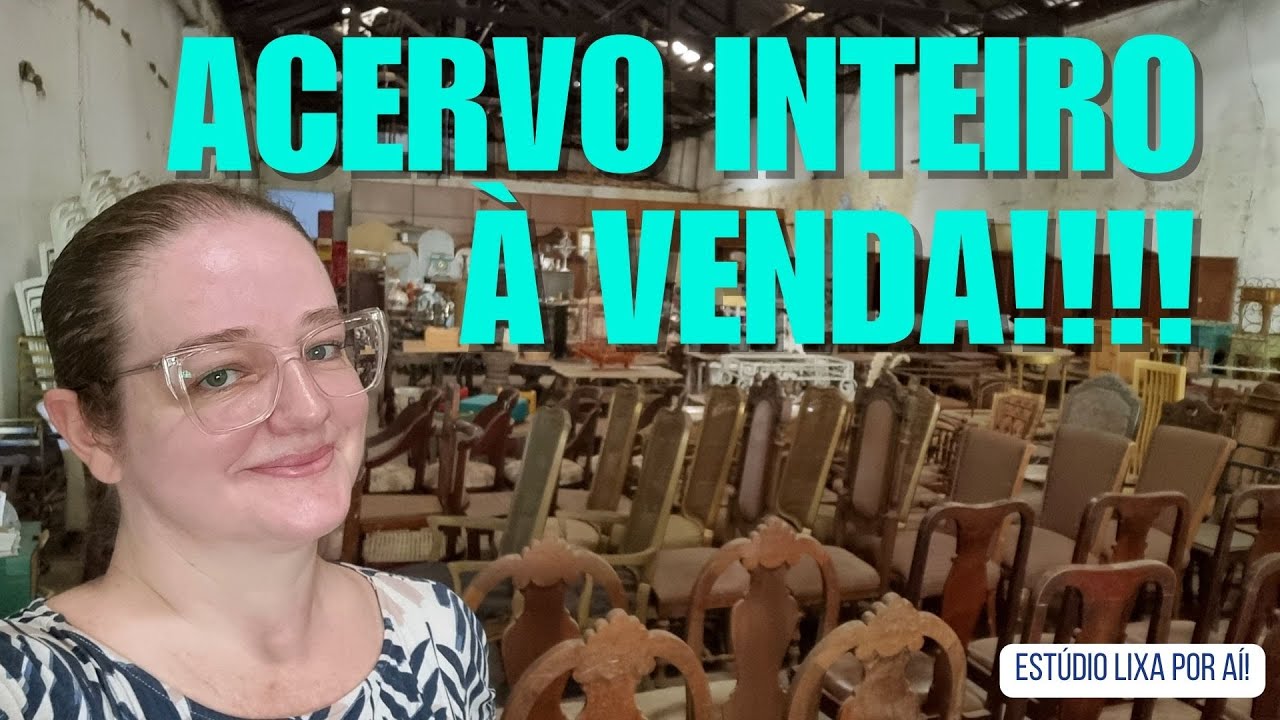 GALPÃO cheio de MÓVEIS ANTIGOS |Tudo à Venda! #antiguidades #antiquario #reliquias  #moveisantigos
