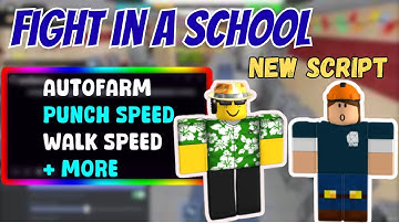 🔥 NEW 2025 FIGHT IN A SCHOOL Script | Auto Attack, Kill Aura, Hitbox, ESP & No Clip (PASTEBIN)