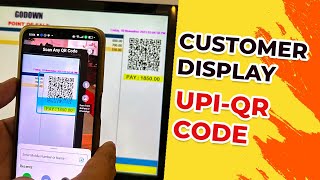 Customer Display UPI - QR code - New Update Raintech Billing software 2023 screenshot 4