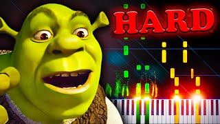Smash Mouth - I'm a Believer (from Shrek) - Piano Tutorial