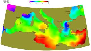 Career Overview Mediterranean Sea surface temperature 2017 August
