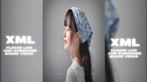 dj XML mizo hla//alight motion present 💝 XML file 🗃️