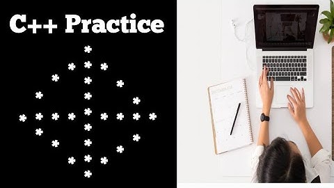 #60 C++ Programming Questions Practice : Star Pattern 36