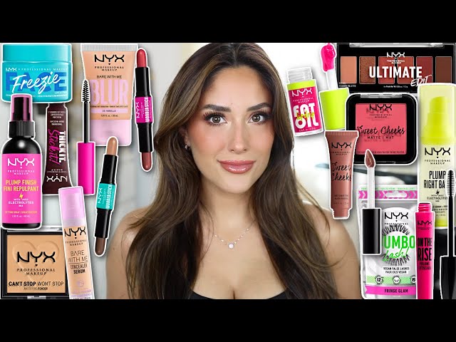 FULL FACE OF NYX MAKEUP 2023 | Newest releases! class=