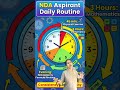 The Perfect Daily Routine for an NDA Aspirant 2026! ⏰