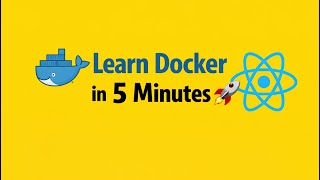 Learn Docker Practically – React App in 5 Minutes 🚀