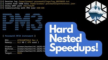 Proxmark3 - Hardnested Key Recovery: Disk Space vs. Time Optimization for High-Speed Systems