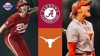 #9 Alabama vs #10 Texas Highlights (INCREDIBLE!) | Game 2 | 2023 College Softball Highlights