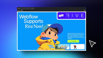 Why Rive is the Future of 2D Animations in Webflow!