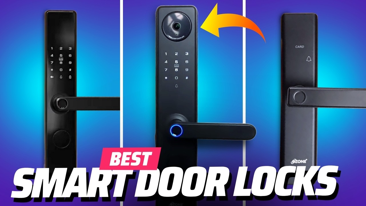 The Best Smart Door Locks For Your Home ⚡️ Ozone Morphy Series Smart ...