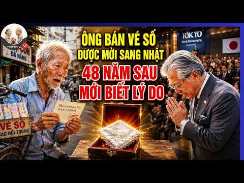 Người Nhật Mời Ông Bán Vé Số Sang Tokyo… Không Ai Ngờ Điều Chờ Ông Ở Đó