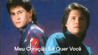 Gian e Giovani - Meu Coração Só Quer Você (1993) chords