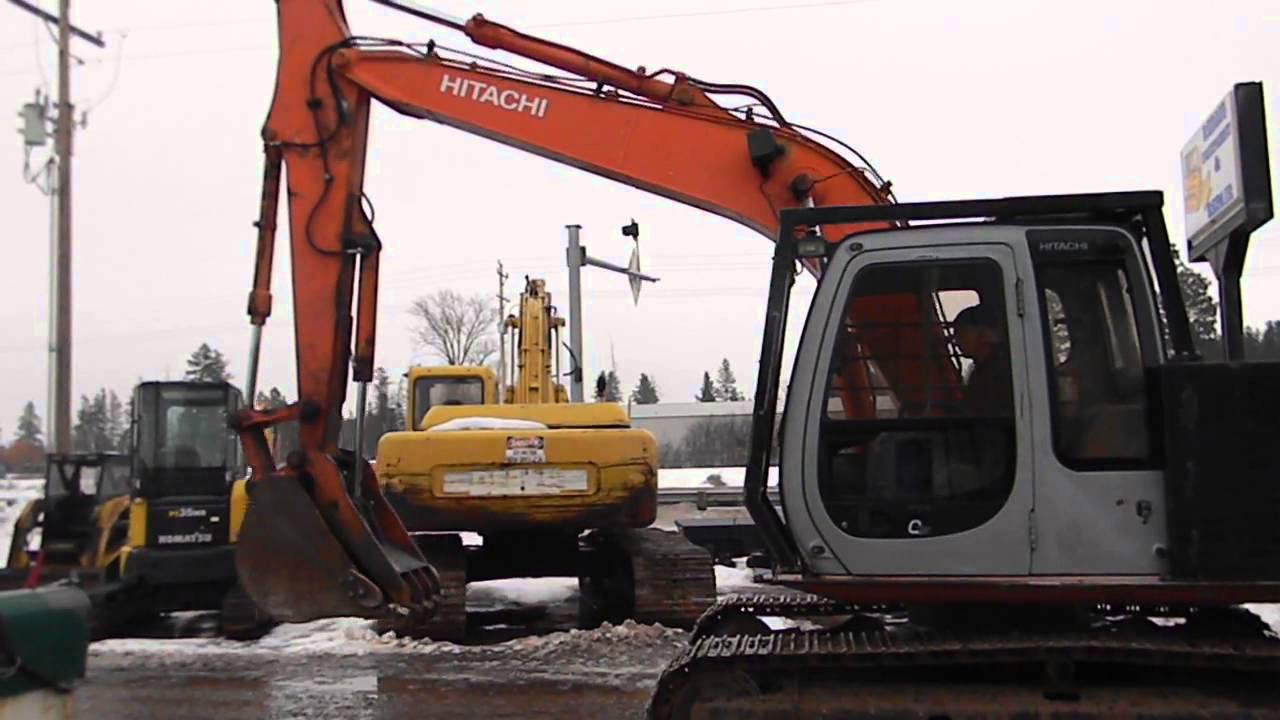 Excavator Kalispell Montana for sale Hitachi 1205 YouTube