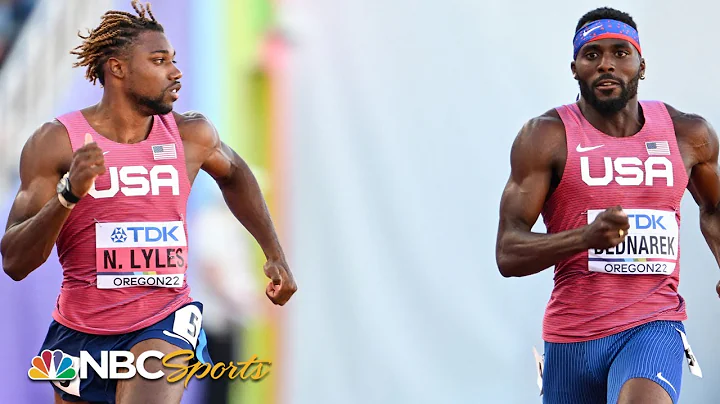 Noah Lyles and Kenny Bednarek punch tickets to star-studded 200m Worlds final | NBC Sports