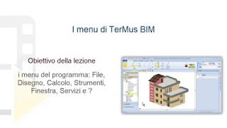 TerMus BIM Tutorial – TerMus BIM Menus – ACCA software