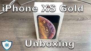 iPhone Xs Gold | Unboxing & First Look - YouTube