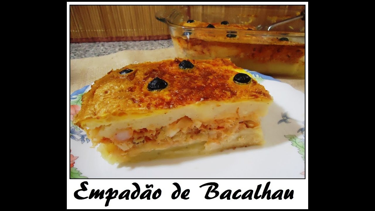 Empadão de Bacalhau receita facílima