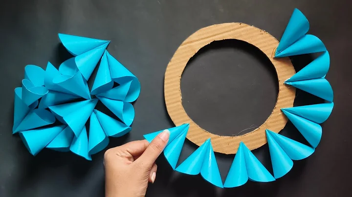 Beautiful and Easy Paper Wall Hanging  / Paper Craft For Home Decoration / Unique Wall Hanging / DIY