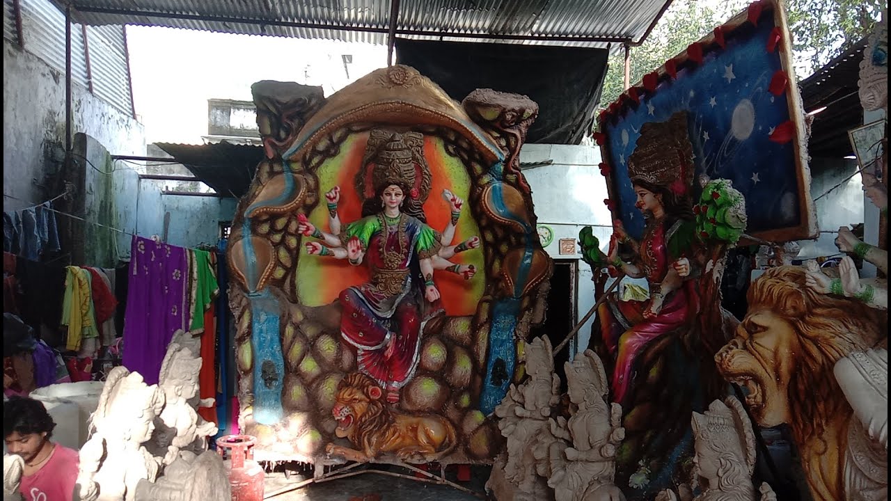 Dhoolpet beautiful durga mata idols 2020
