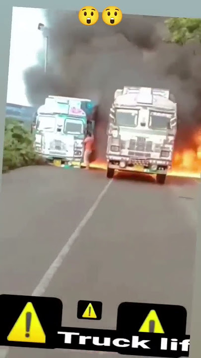 Fire on Tata truck 🔥|| #viral #shorts #tata #truck