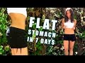 HOW TO HAVE A FLAT STOMACH IN 1 WEEK!