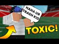 I BODIED A TOXIC TRASH TALKER! (Football Fusion ROBLOX)