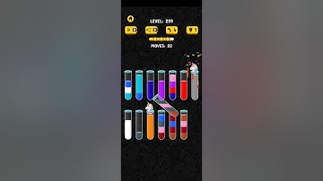 Map 259 Solution||Color Water Sort 3D!