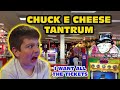 Kid Temper Tantrum Returns To Chuck E Cheese [ Original ]