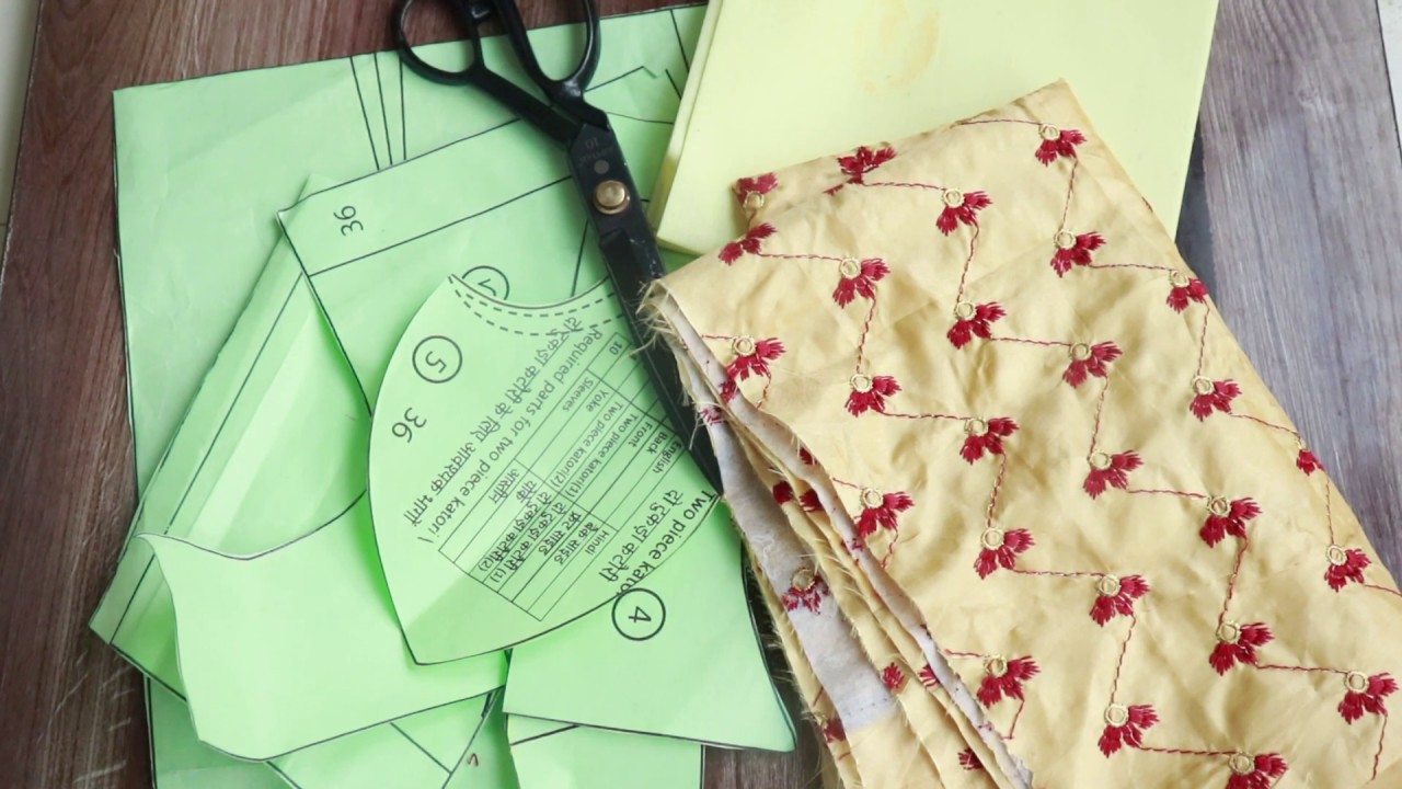 टू पीस कटोरी कपडे कटिंग करनेका परफेक्ट तरीका | Geeta ladies tailor