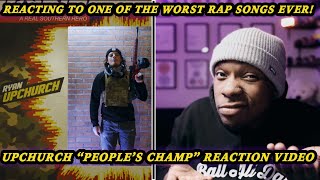 OH DAMN! THIS SONG REALLY TRASH! | Upchurch - People&#39;s Champ Official Music Video REACTION!